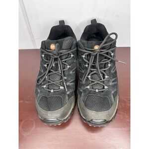 Merrell Moab 2 Ventilator Shoes Mens 10.5 Black Suede Mesh Hiking Trail J06017